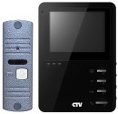 Комплект цветного видеодомофона CTV-DP1400 (W/B)