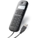 Телефонная USB трубка Plantronics Calisto P240 (PL-P240/Stand) в комплекте с подставкой