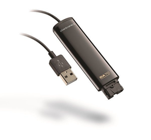Plantronics DA70 - USB-адаптер PL-DA70 для подключения профессиональной гарнитуры к ПК