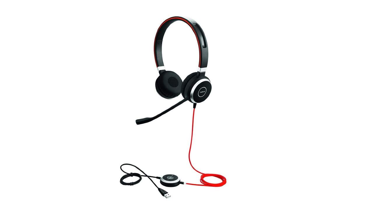 Jabra EVOLVE 40 UC Stereo USB (6399-829-209) гарнитура купить -  Профессиональные и офисные гарнитуры JABRA GN Москва