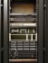 Шкаф 19 напольный 42U GYDERS GDR-426010BP 600х1000х2060 мм, черный, перфорированные двери