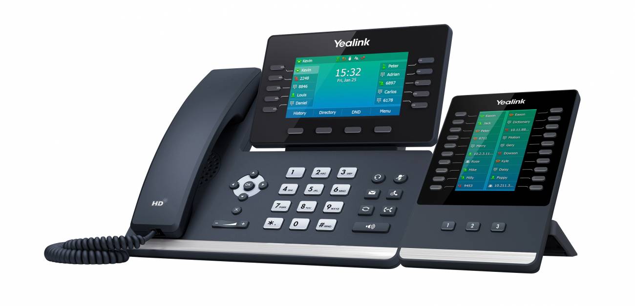 Yealink SIP-T54W IP телефон купить - IP-телефоны Yealink Москва