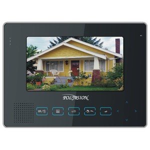 Видеодомофон Polyvision PVD-705CM128SD (цветной) с поддержкой SD-карт