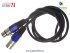 Микрофонный кабель INTER-M XLR M- XLR P (1,5М)