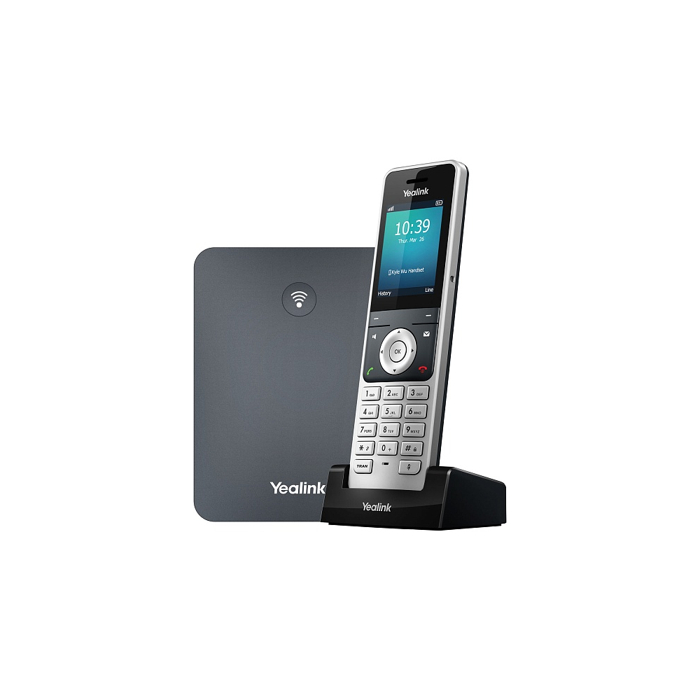 Yealink W76P беспроводная телефонная IP-DECT-система купить - Беспроводные  радио АТС DECT Москва